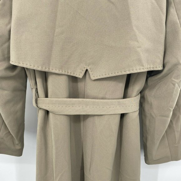 Classic Women's Beige Trench Coat - Picture 3 of 10